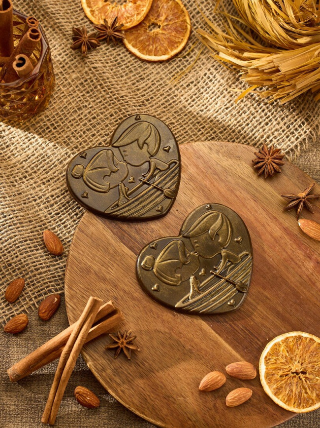 Алмазные сердца мультиформа для шоколада и мыла