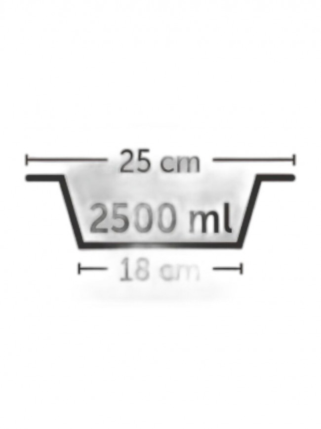 FLAMINGO Миска стальная N4, 2,5 л/ 25 см FLAMINGO Миска стальная N4, 2,5 л/ 25 см
