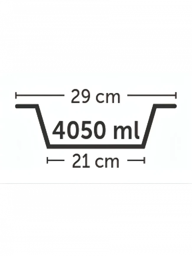 FLAMINGO Миска стальная N5, 4,05 л/ 29 см